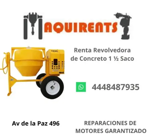 Revolvedora de Concreto 1 Saco #01 HH