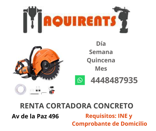 CORTADORA CONCRETO ELECTRICA 01