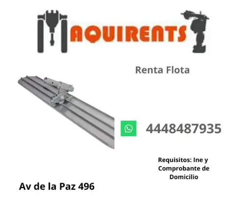 Llana Con Extensión de 1.8